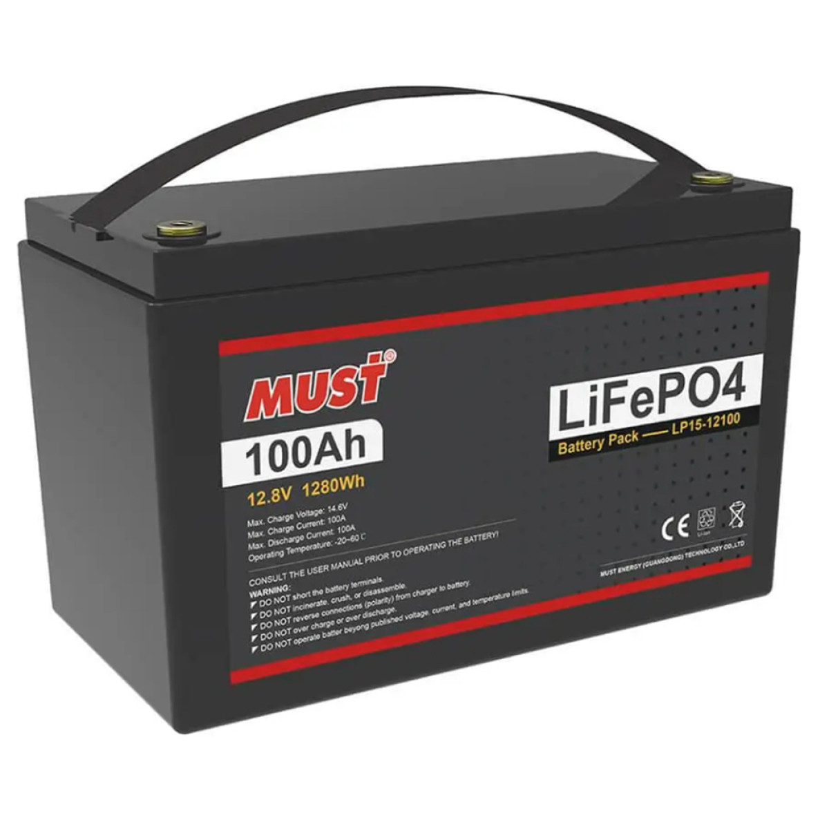 Акумулятор LiFePo4 - LFP15-24100 (24V, 100Ah) MUST