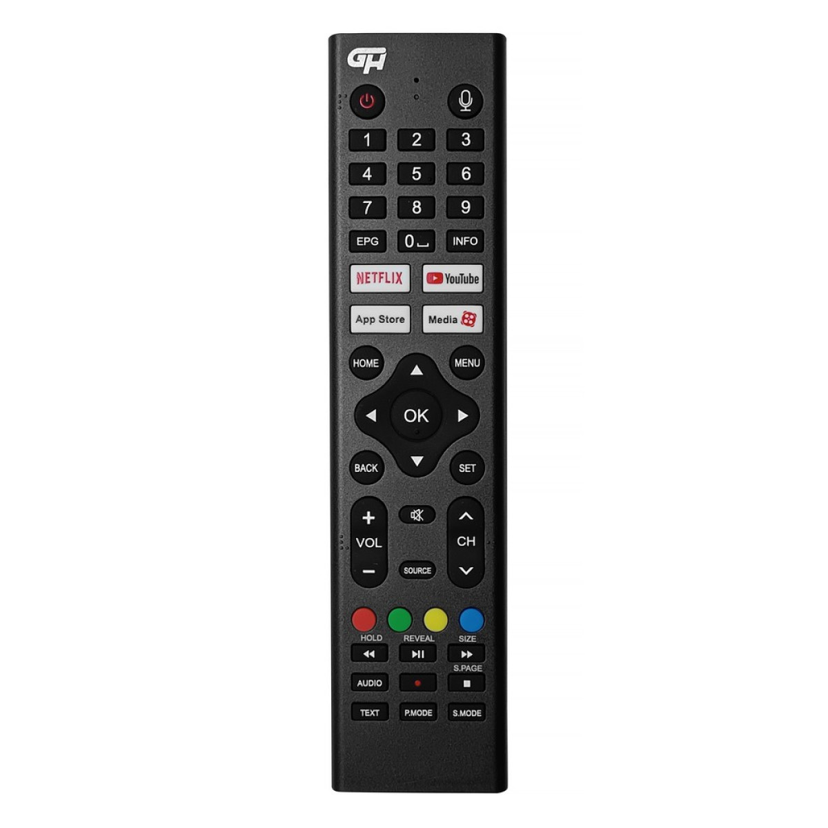 Телевізор 24" HD TV AOSP Android 12 T2S2 - 24GH-450AV GH