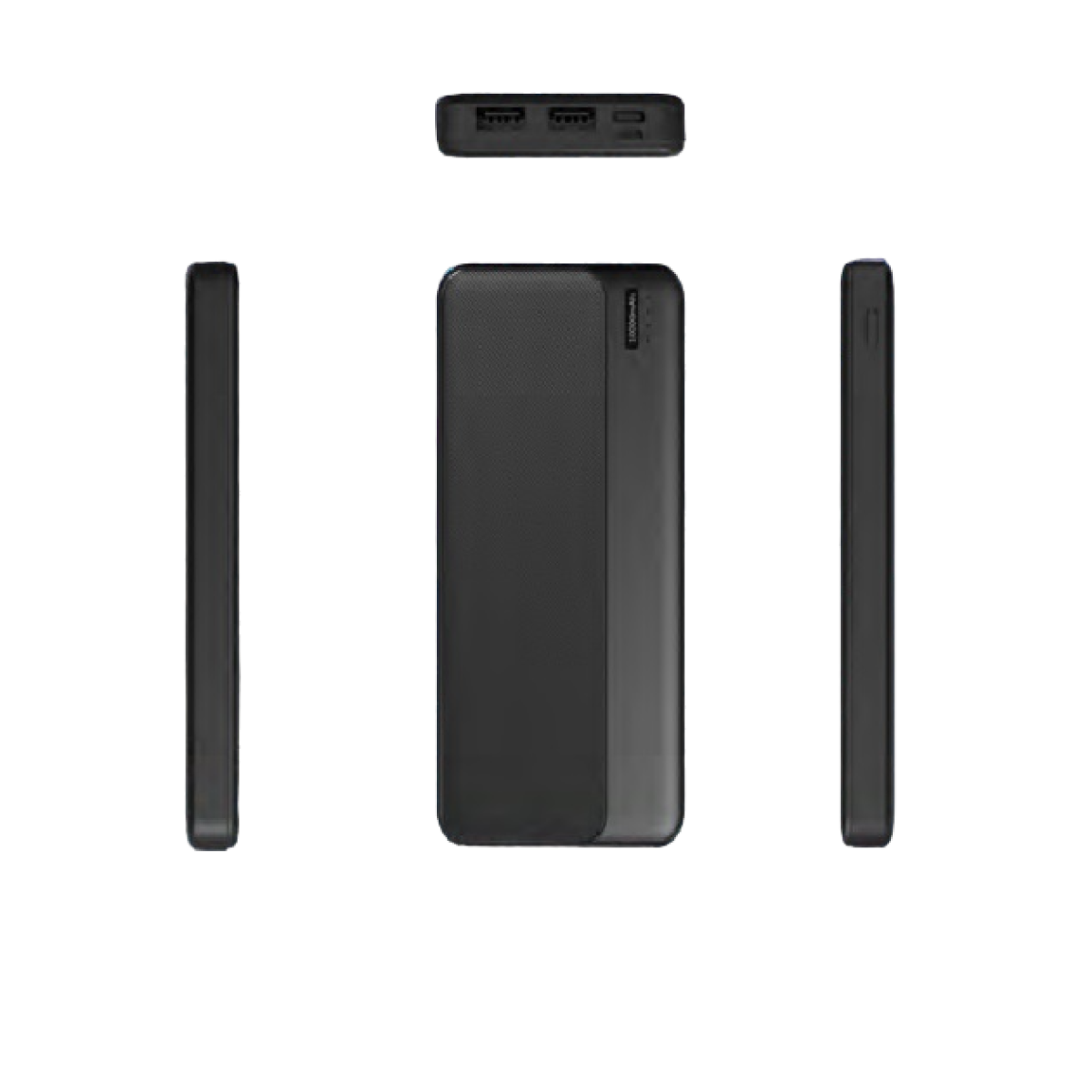 Power Bank – Портативная батарея 10.000 mAh. черный - GP-10B GRUNHELM