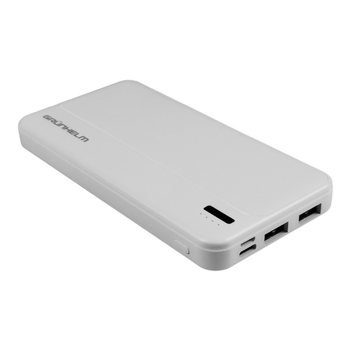 Power Bank – Портативная батарея 10.000 mAh. белый - GP-10W GRUNHELM