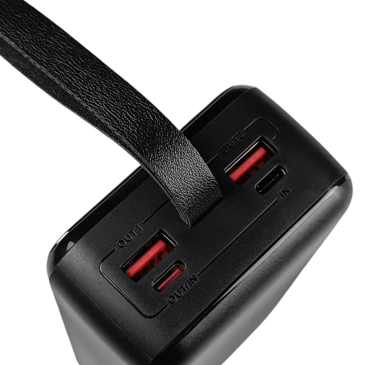 Power Bank – Портативная батарея 30.000 mAh. черный – GP-30BQC. быстрая зарядка 22.5W GRUNHELM