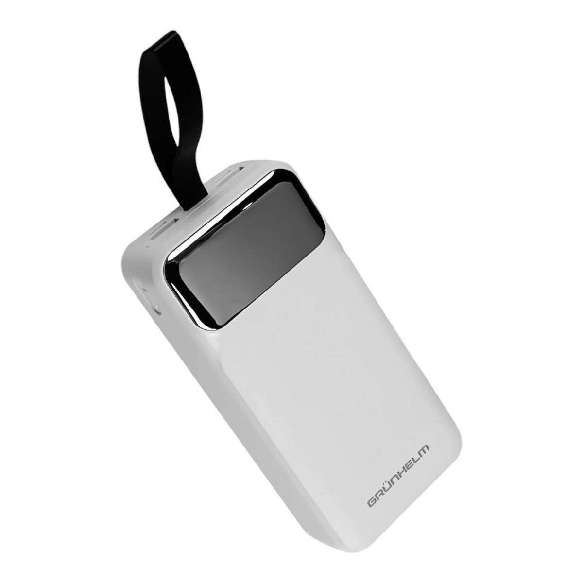 Power Bank – Портативная батарея 30.000 mAh. белый – GP-30WQC. быстрая зарядка 22.5W GRUNHELM