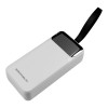Power Bank – Портативная батарея 30.000 mAh. белый – GP-30WQC. быстрая зарядка 22.5W GRUNHELM