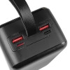 Power Bank – Портативная батарея 40.000 mAh. черный – GP-40BQC. быстрая зарядка 22.5W GRUNHELM