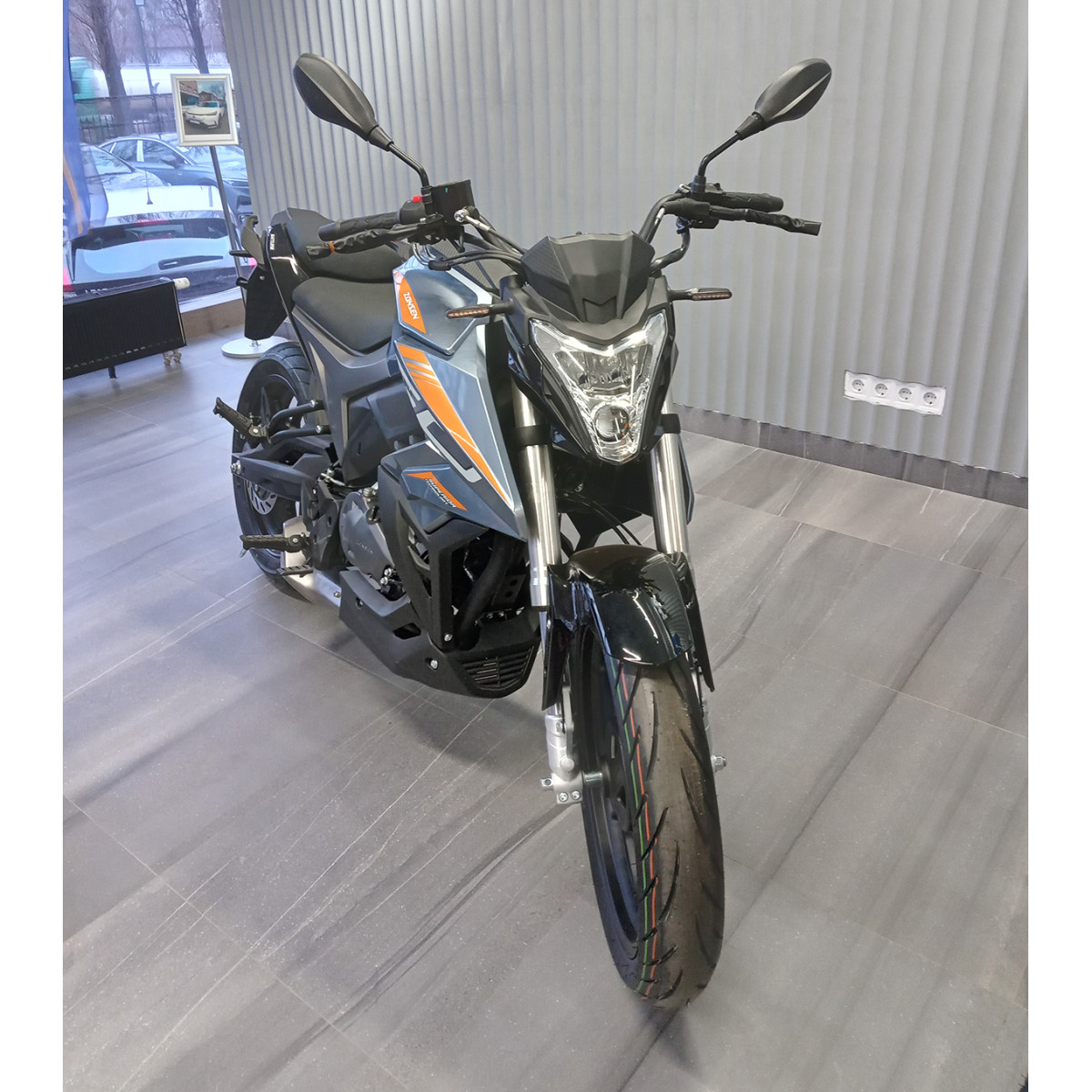 Мотоцикл ZONSEN BATTLO 5R Синій