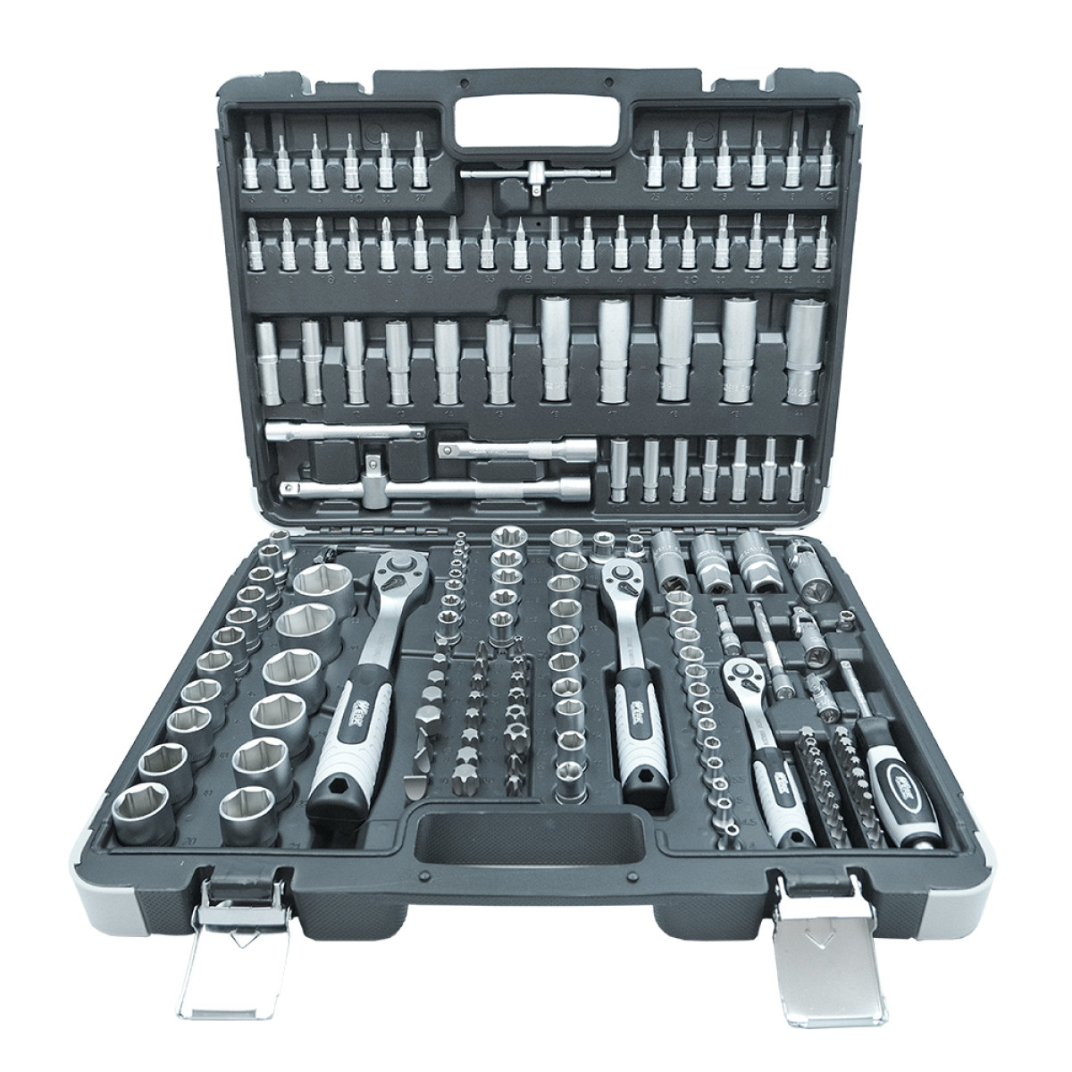 Набір інструментів професійний 1/2", 3/8" і 1/4" 172 од. WERK 70251