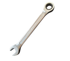 Ключ комбинированный с трещоткой CRV Cold Stamped 15 мм Haisser 48495