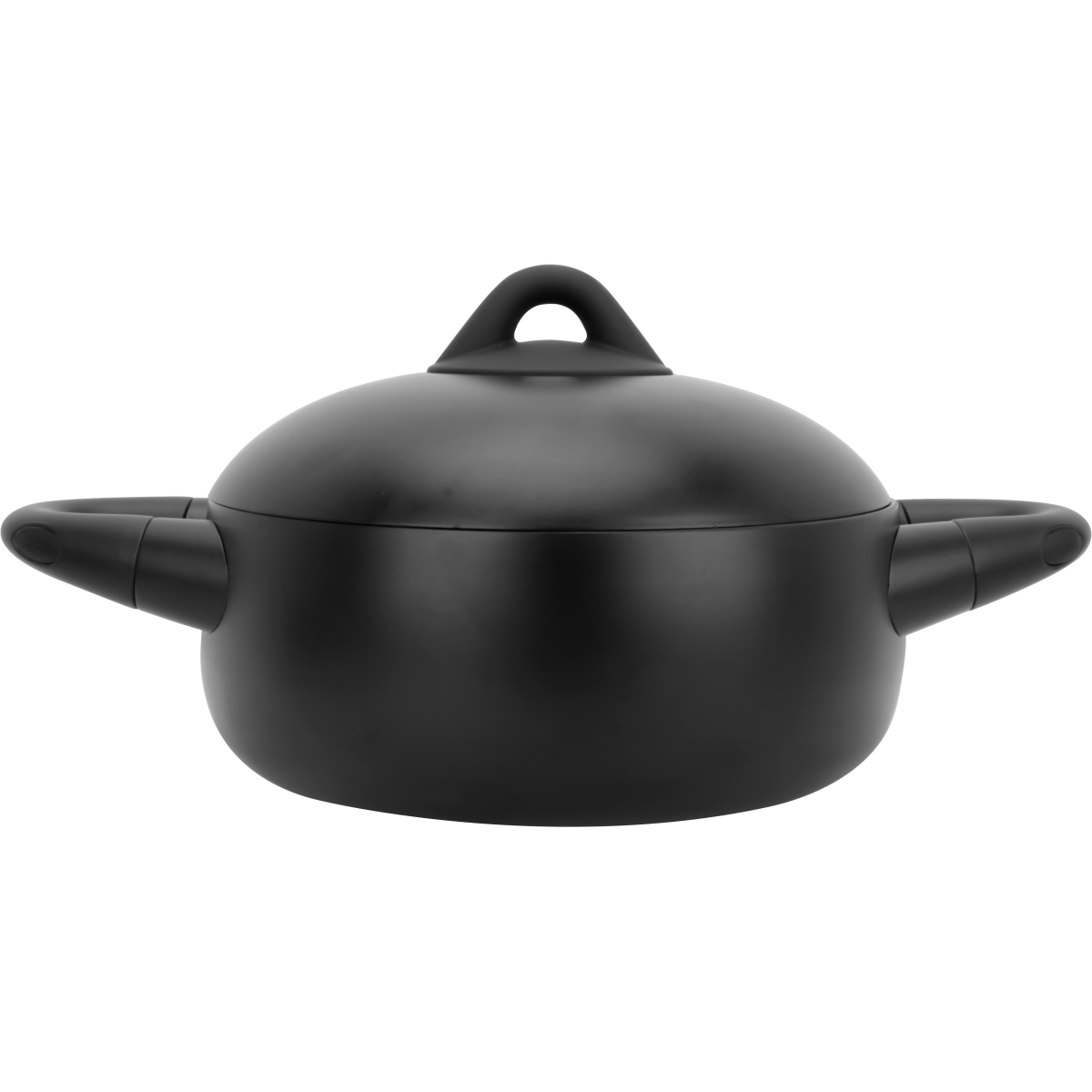 Жаровня PR-2243 Черная жемчужина 24х7 см. 2.5л. PEPPER