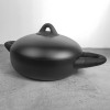 Жаровня PR-2243 Черная жемчужина 24х7 см. 2.5л. PEPPER