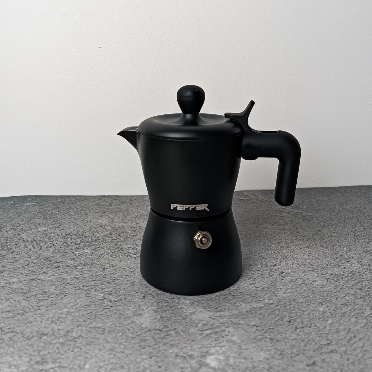 Гейзерна кавоварка PR-2241 Чорна Перлина 50мл. PEPPER