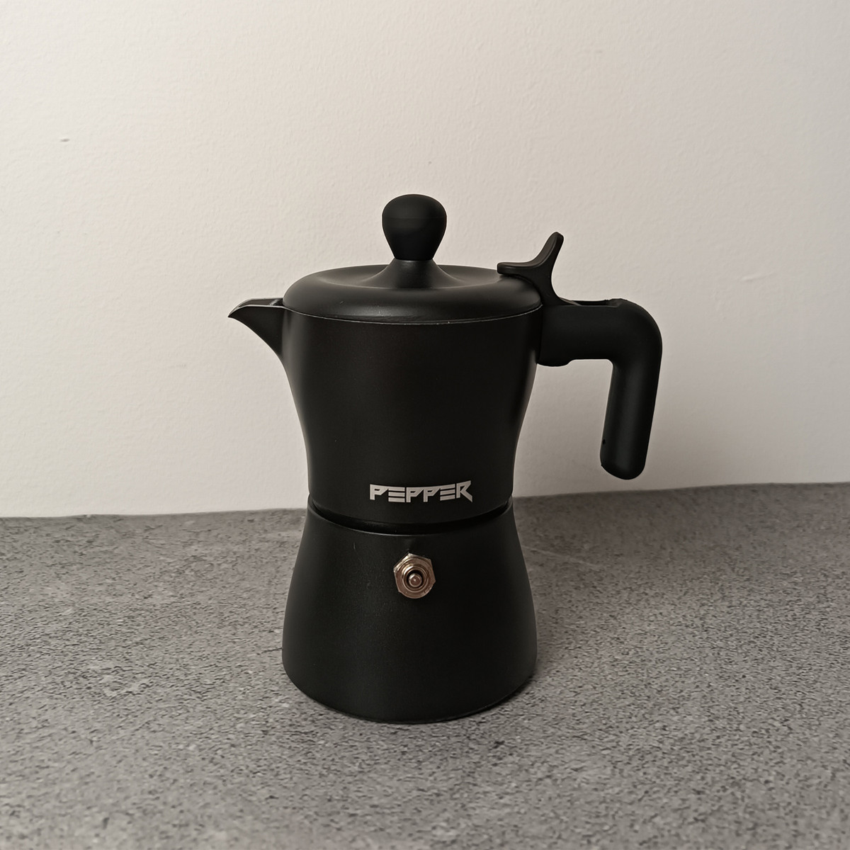 Гейзерна кавоварка PR-2242 Чорна Перлина 100 мл. PEPPER