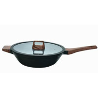 Сковорода PR-2314-30 wok с крышкой Wood 30 см. PEPPER