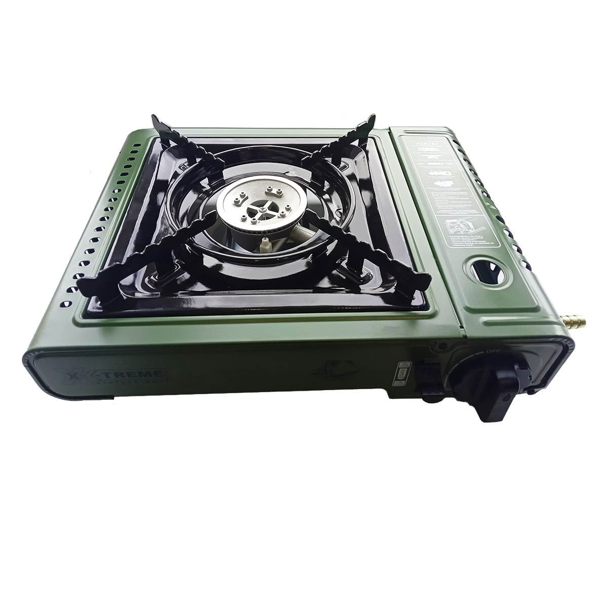 Газова плита туристична однокомфорочна (кейс) ZD-6800 X-Treme