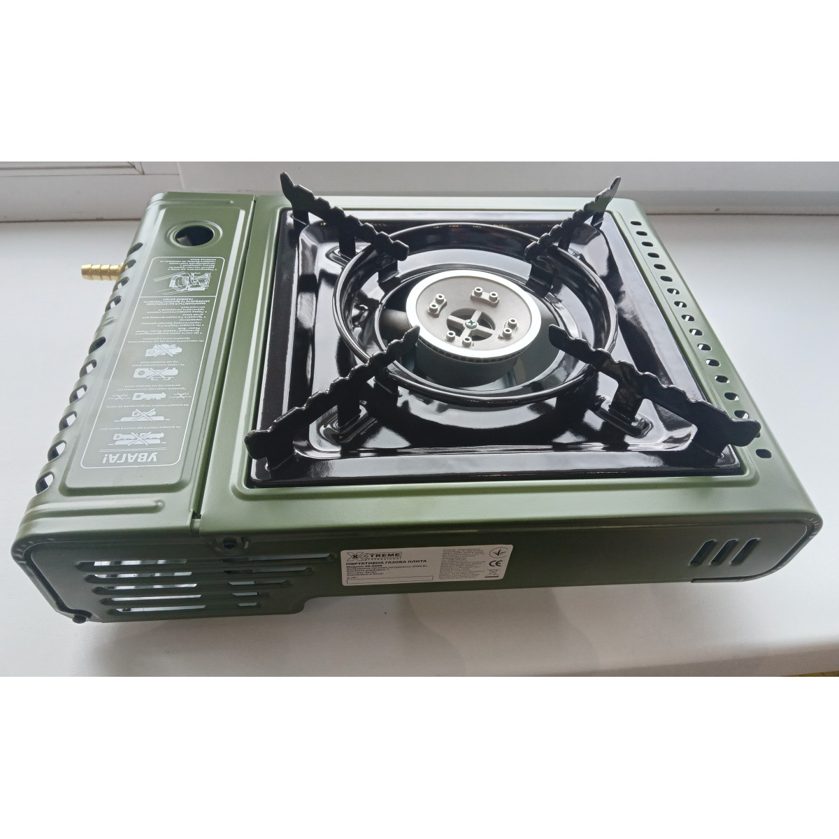 Газова плита туристична однокомфорочна (кейс) ZD-6800 X-Treme