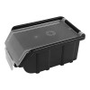 Ємність для металевих виробів 175x110x75 мм з кришкою Світязь 90130 чорна