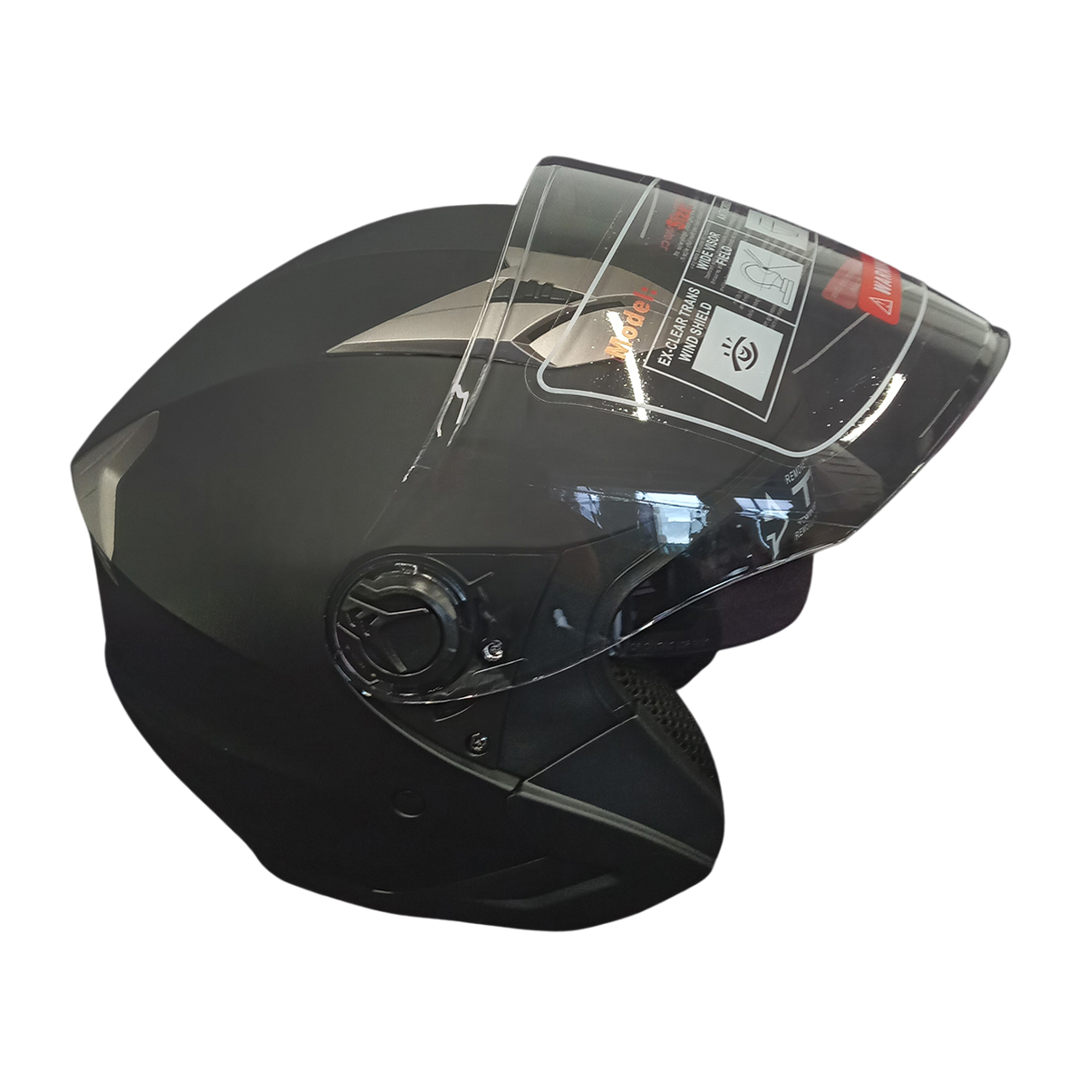 Мотошолом FORTE BLD-708 Чорний XL