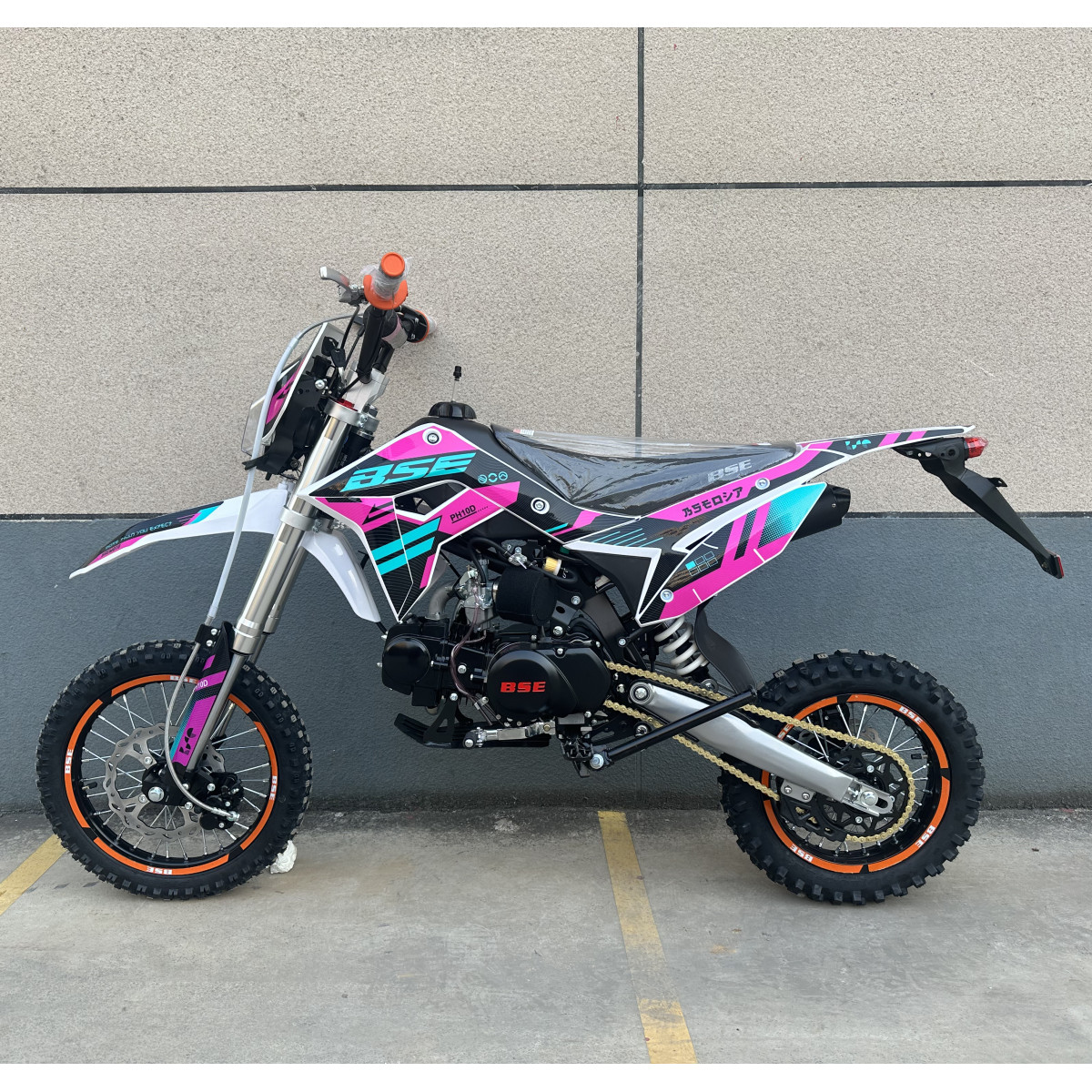Мотоцикл BSE PH10D Enduro пурпурный