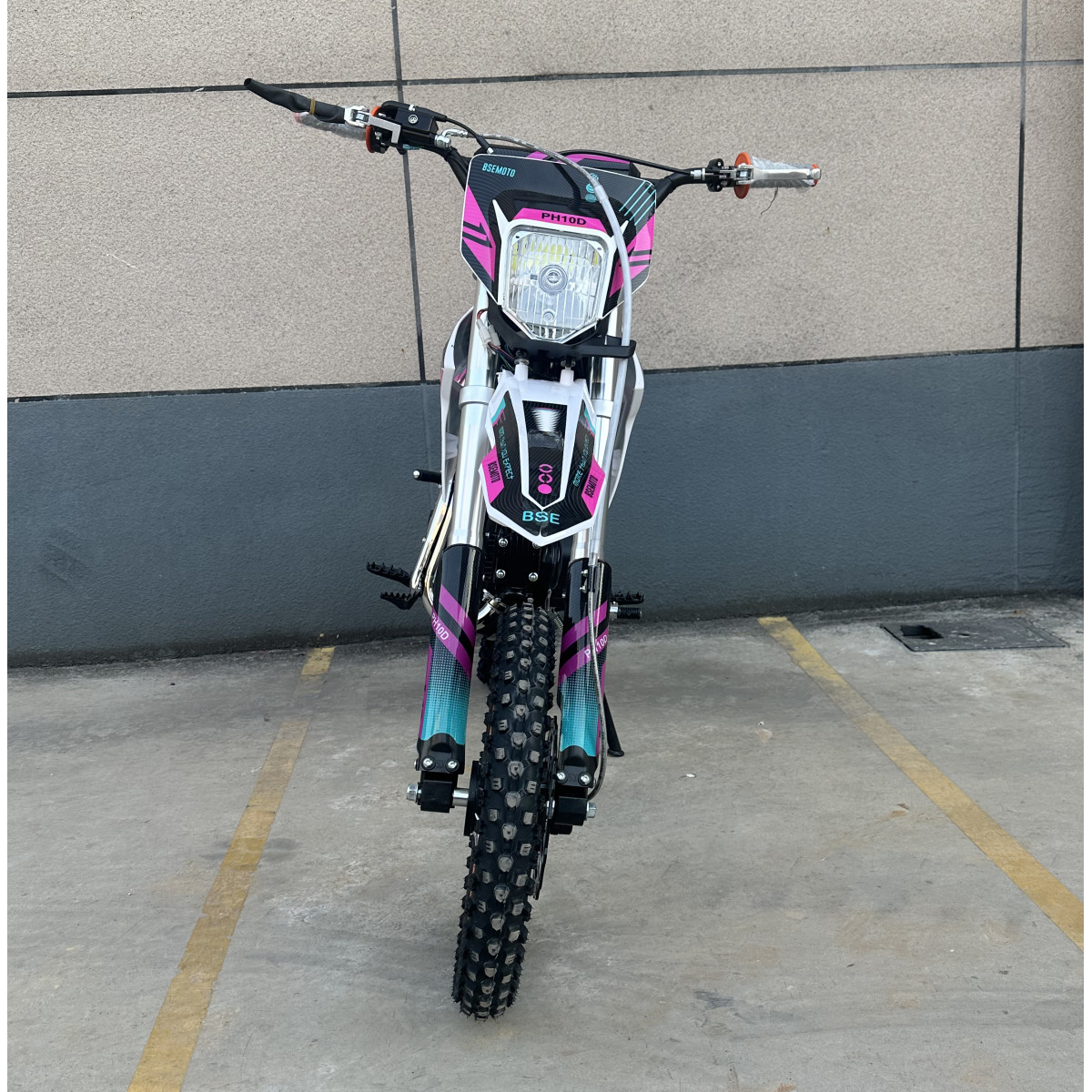 Мотоцикл BSE PH10D Enduro пурпурный