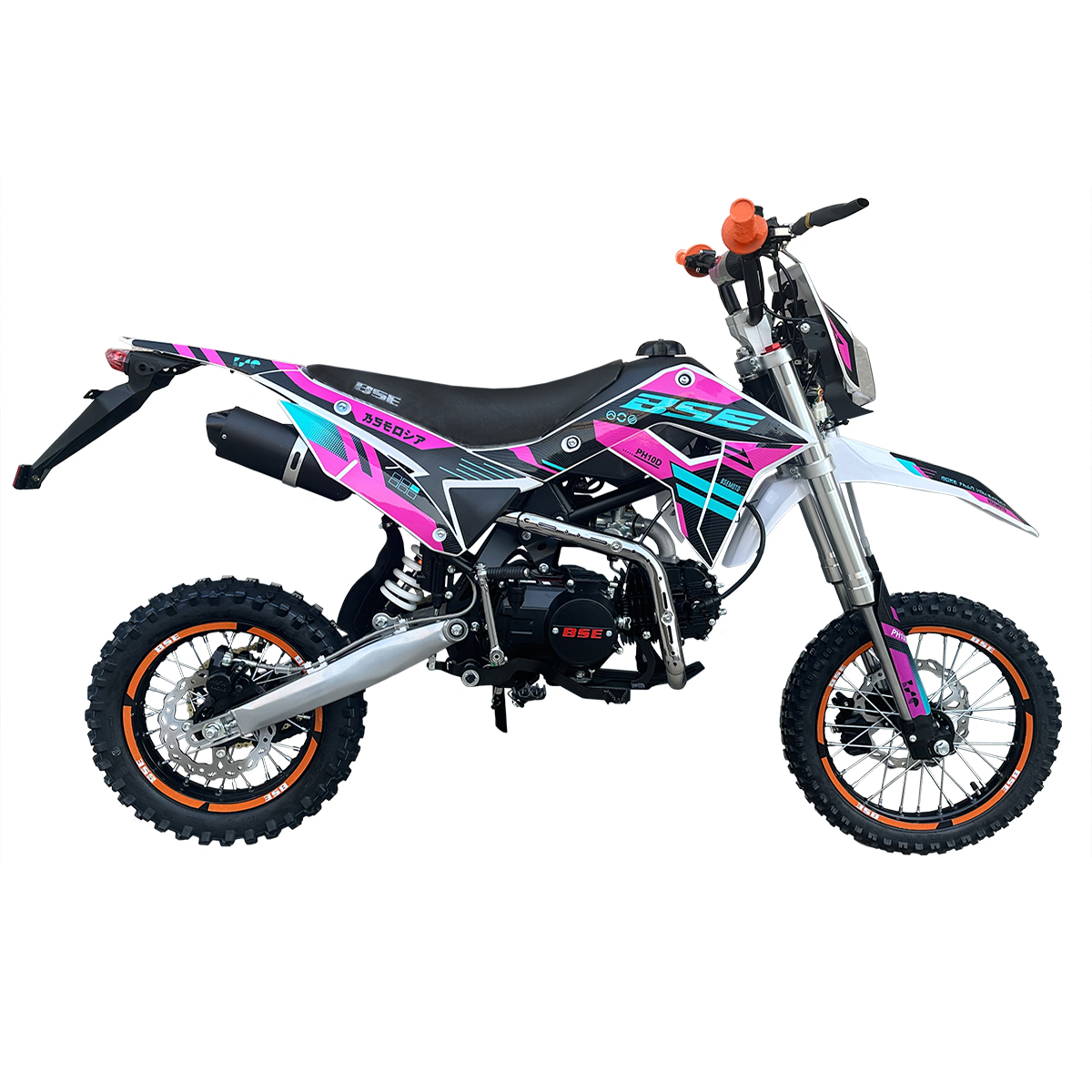 Мотоцикл BSE PH10D Enduro пурпурный