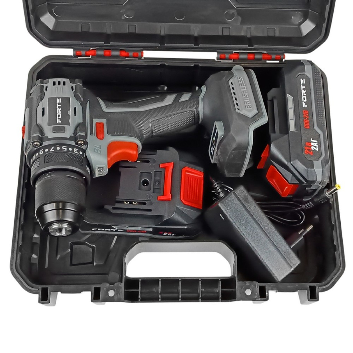 Акумуляторний шурупокрут FORTE CDR-21B