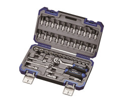 Набір інструментів професійний 1/4" 46 од. Haisser BLACK 70256