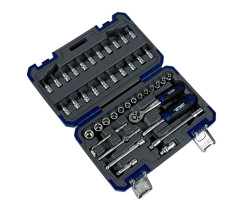 Набор инструментов профессиональный 1/4" 46 ед. Haisser BLACK 70256