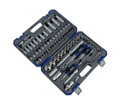 Набор инструментов профессиональный 1/4" и 1/2" 94 ед. Haisser BLACK 70254