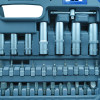 Набір інструментів професійний 1/4" і 1/2" 94 од. Haisser BLACK 70254