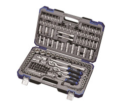 Набір інструментів професійний 1/4" і 3/8" і 1/2" 151 од. Haisser BLACK 70257