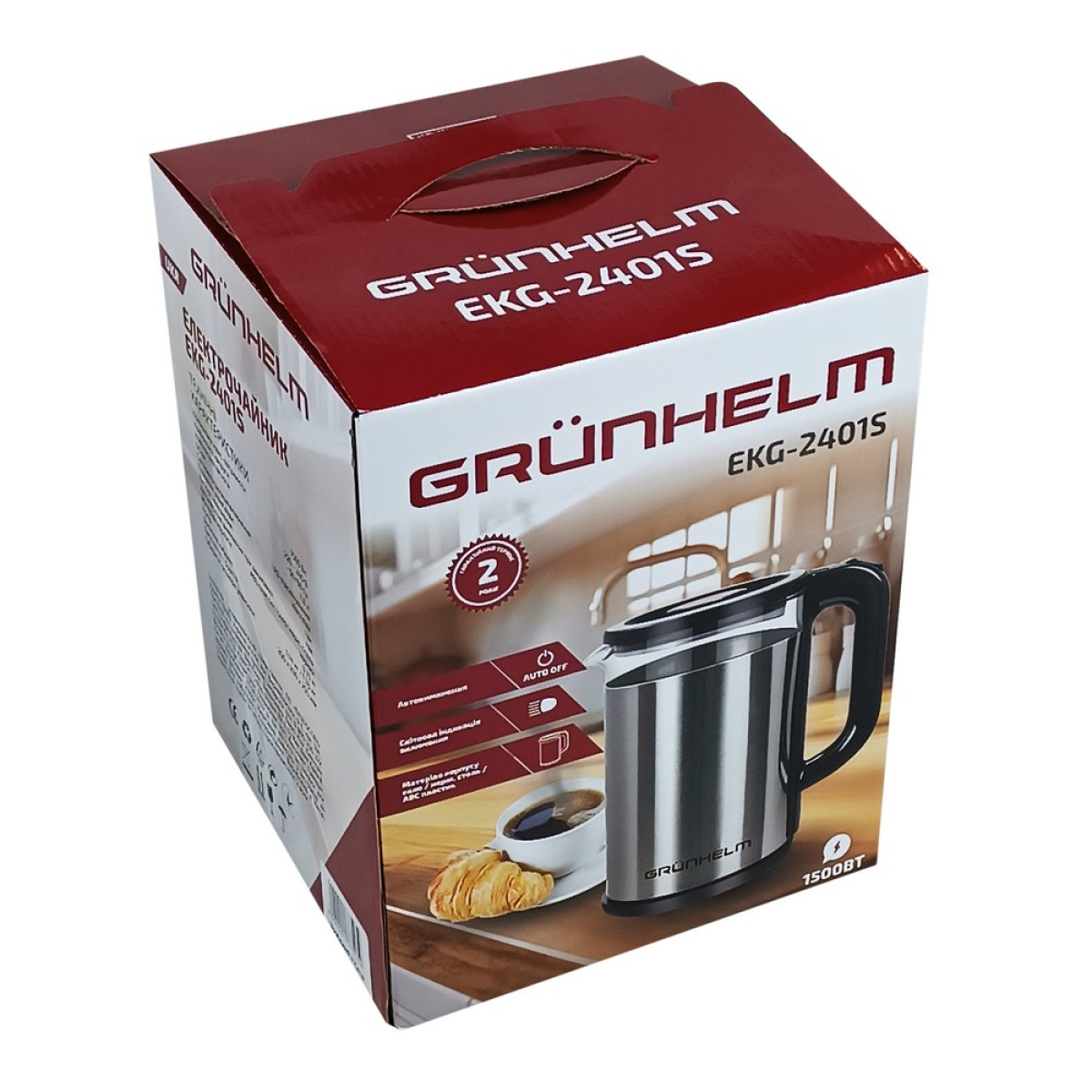 Электрочайник Grunhelm EKG-2401S