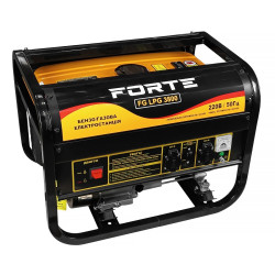 Генератор бензо-газовий Forte FG LPG 3800