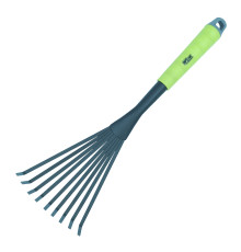 Мини грабли веерные 390 мм эпоксидное покрытие Werk 81112