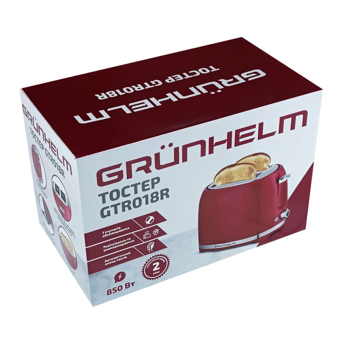 Тостер GRM018R Grunhelm