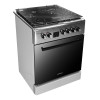 Плита газоелектрична Grunhelm FD66234I Нержавійка