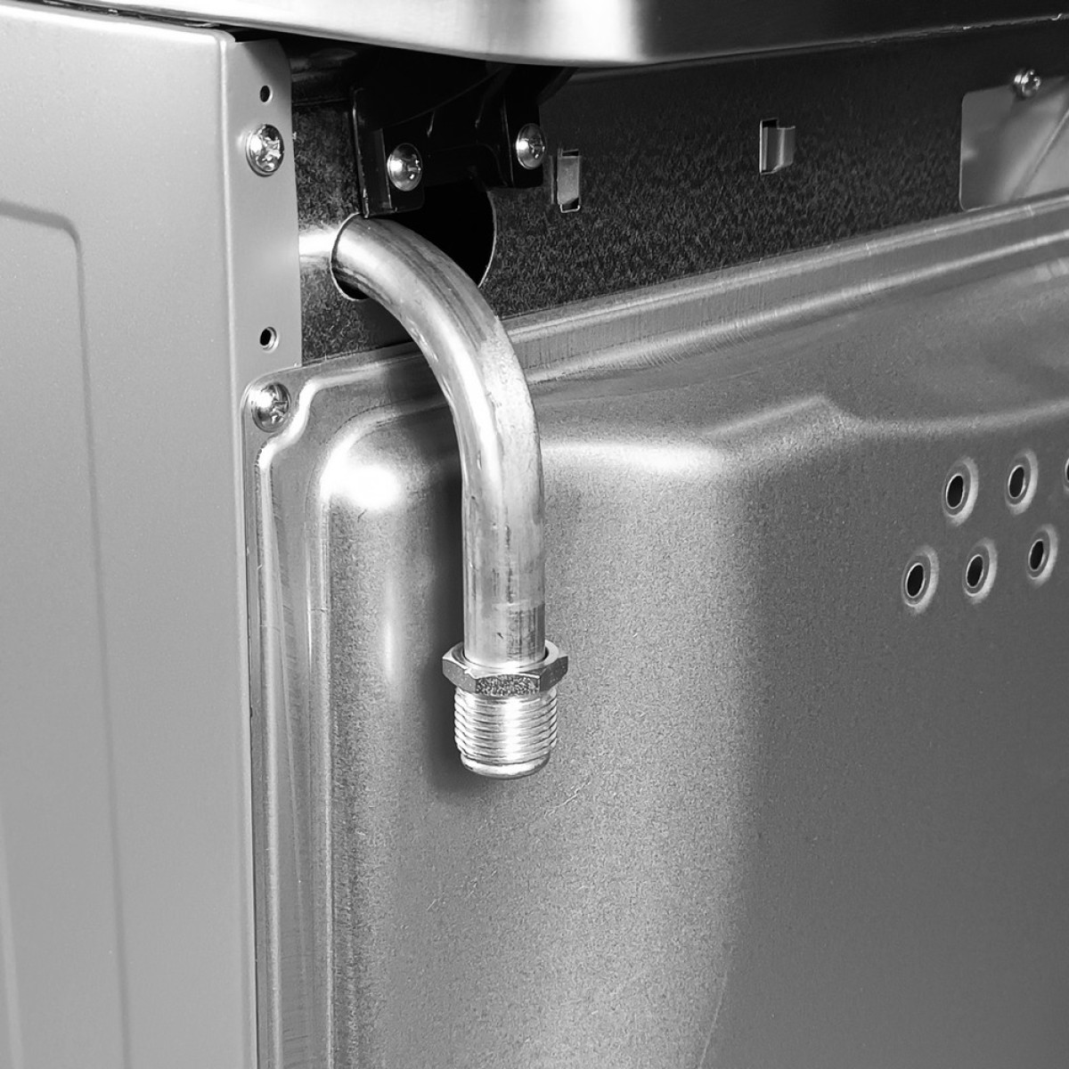 Плита газоелектрична Grunhelm FD66234I Нержавійка