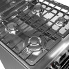 Плита газоелектрична Grunhelm FD66234I Нержавійка