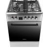 Плита газоелектрична Grunhelm FD66234I Нержавійка