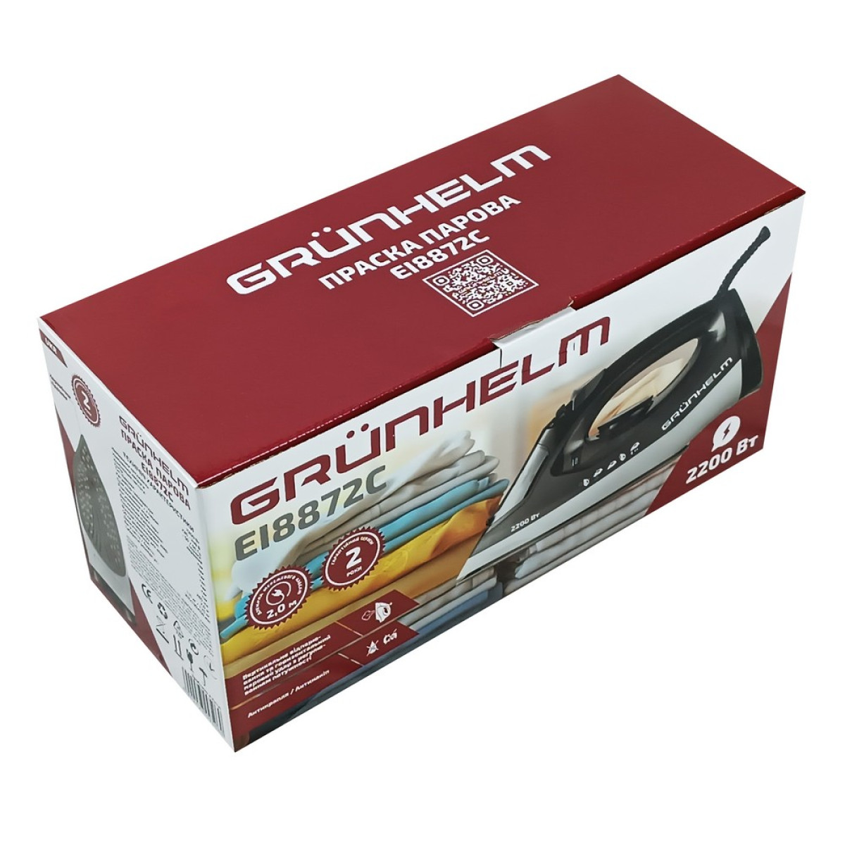 Утюг EI8872C 2200 Вт Grunhelm