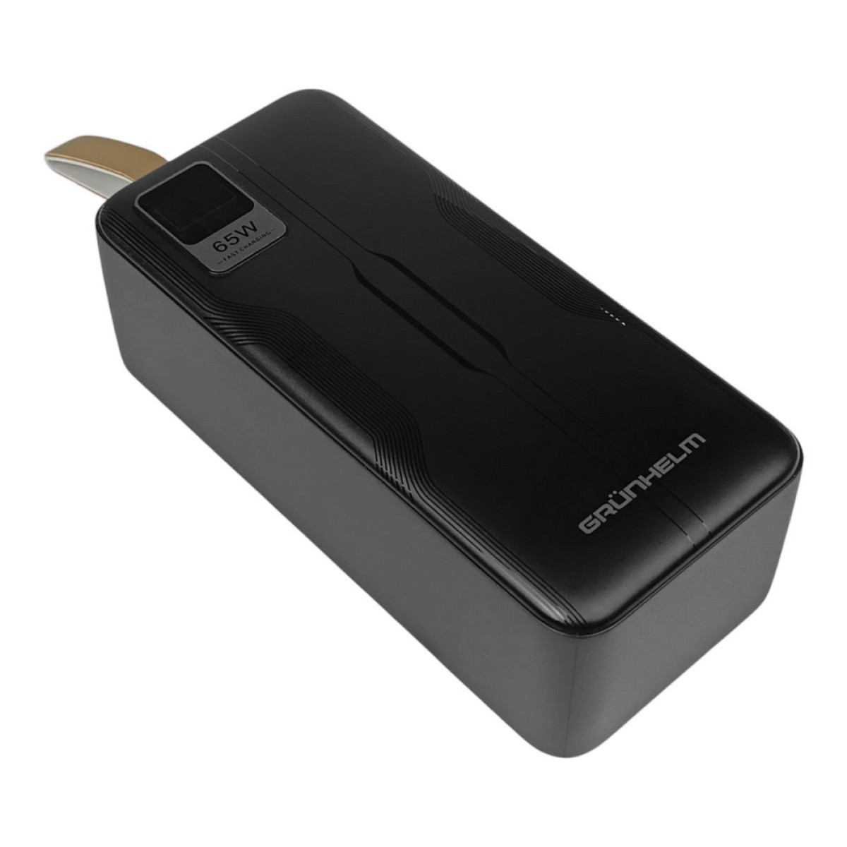 Power Bank Портативна батарея 40.000 mAh, для ноутбуків, чорний - GP-40BLT Grunhelm