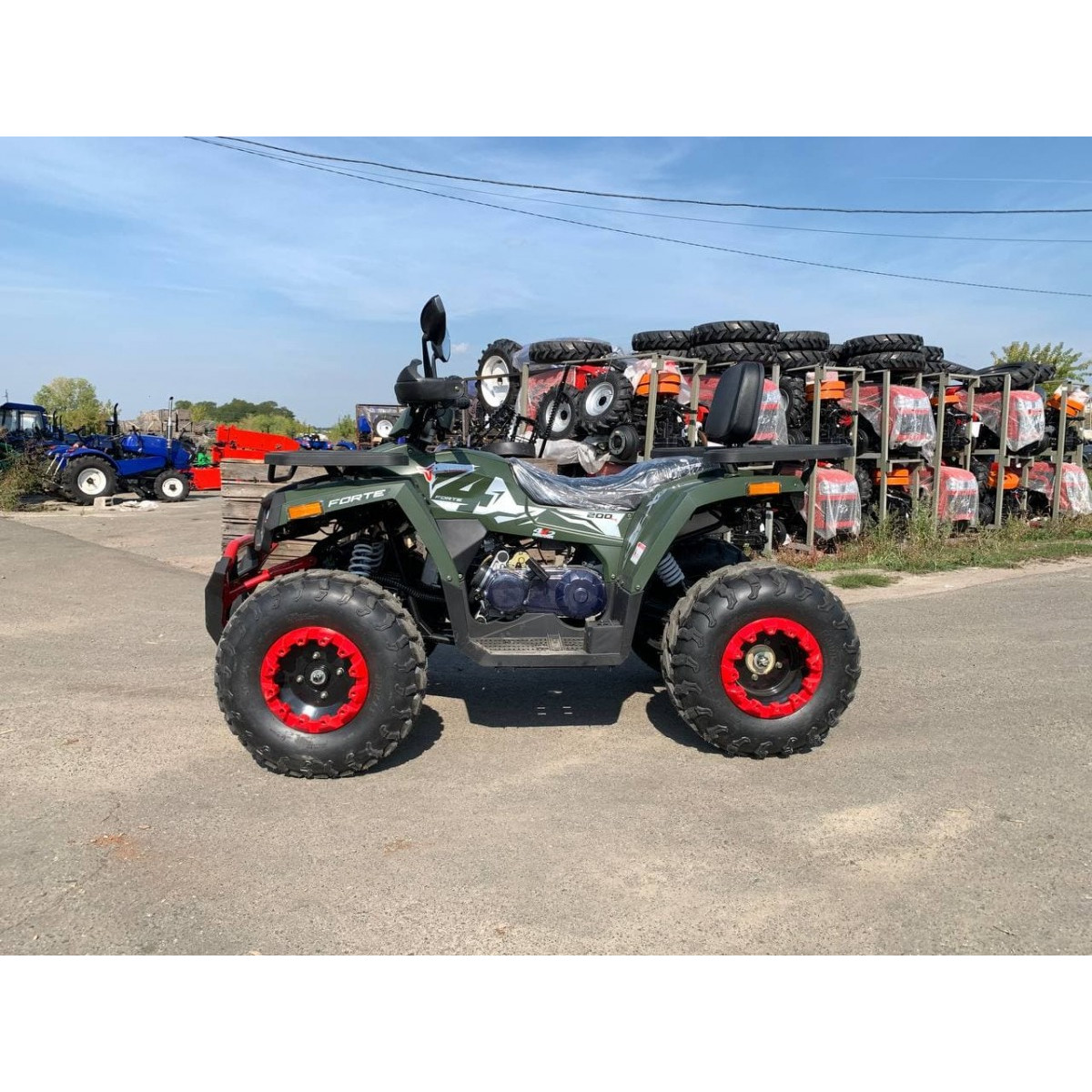 Квадроцикл FORTE SHARK II 200 зелений