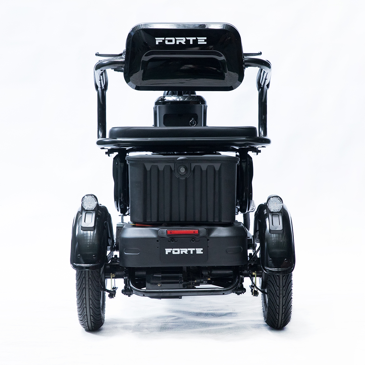 Трицикл акумуляторний Forte Family-P1000 Чорний