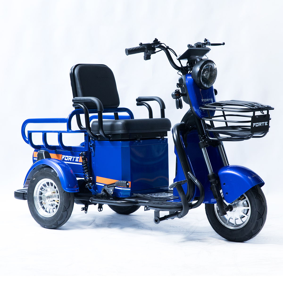 Трицикл акумуляторний Forte CARGO-P650 Синій