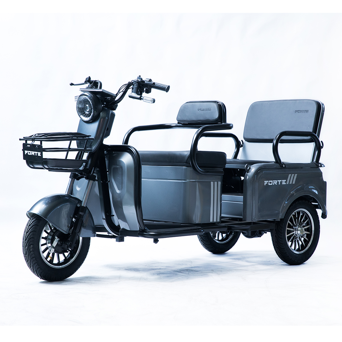 Трицикл аккумуляторный Forte CARGO-P800 Серый