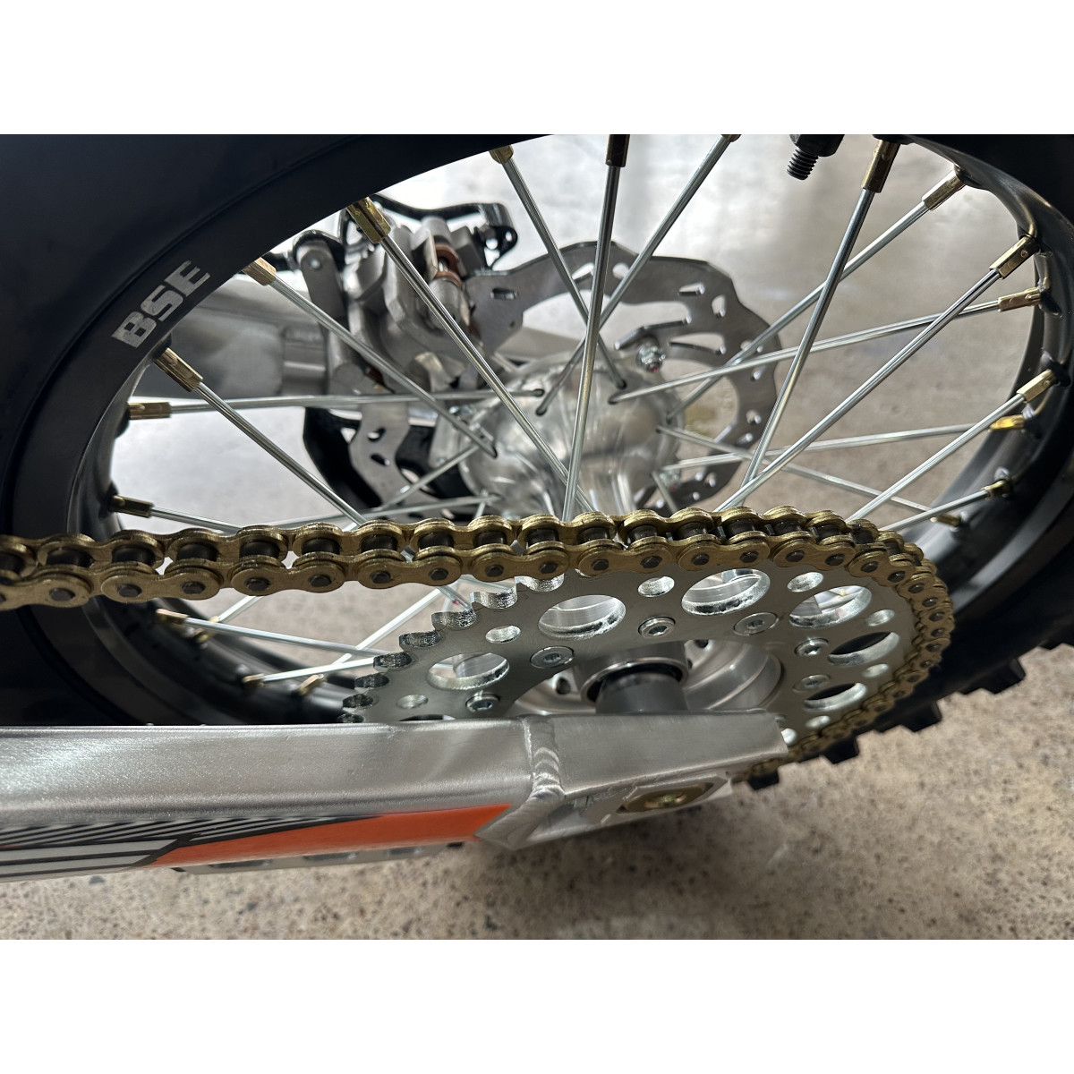 Мотоцикл BSE X6 Enduro Чорний