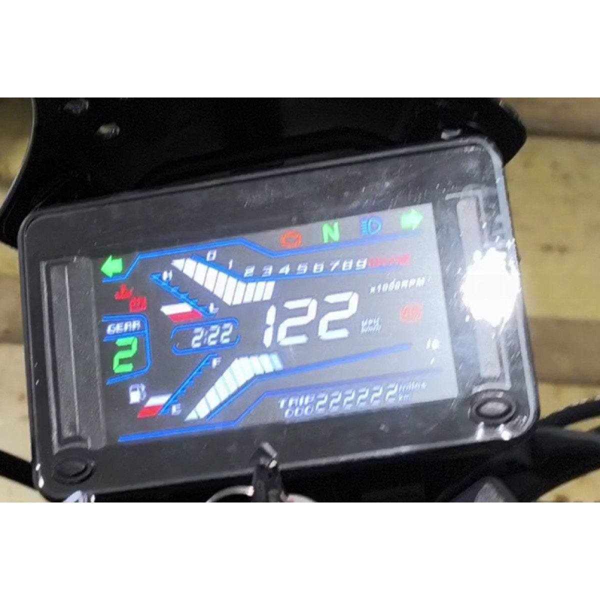 Мотоцикл Forte SK200-B3Y Красный