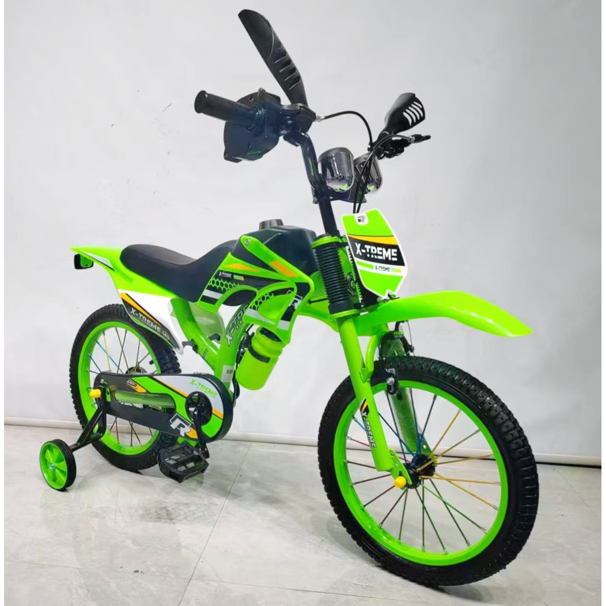 Дитячий велосипед X-Treme CROSS 16" зелений