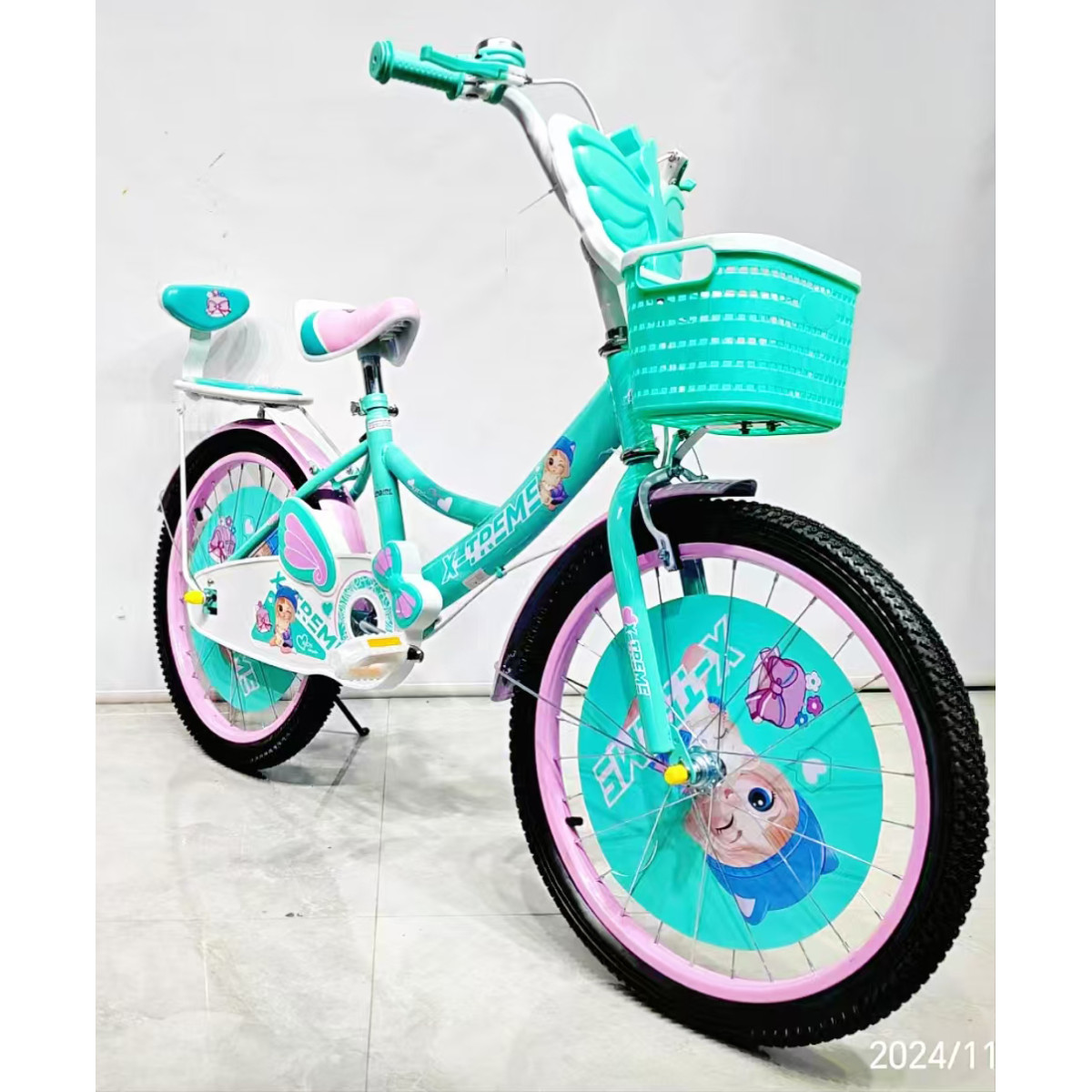 Дитячий велосипед X-Treme STARGIRL 16" Бірюзово-рожевий