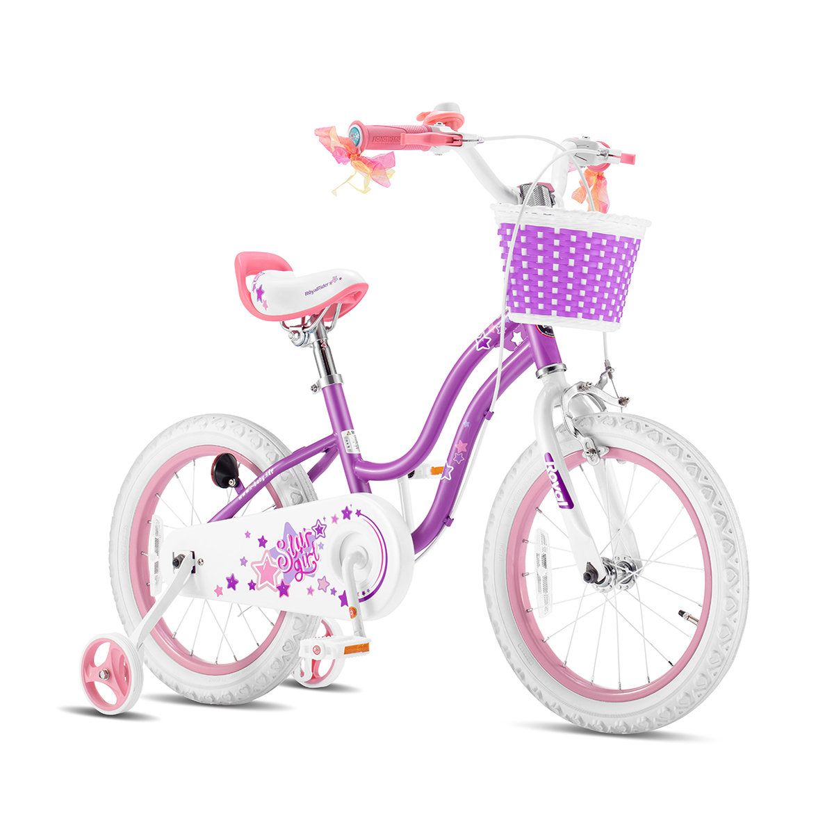 Дитячий велосипед RoyalBaby STARGIRL 25.16-02 фіолетовий