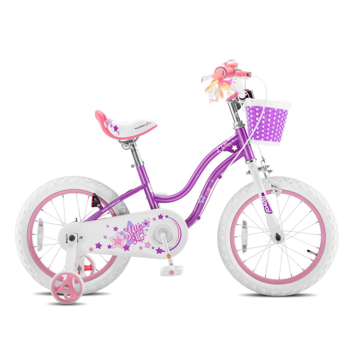 Дитячий велосипед RoyalBaby STARGIRL 25.18-04 фіолетовий