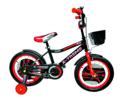 Дитячий велосипед X-Treme ROCKY 25.16-03 чорно-червоний